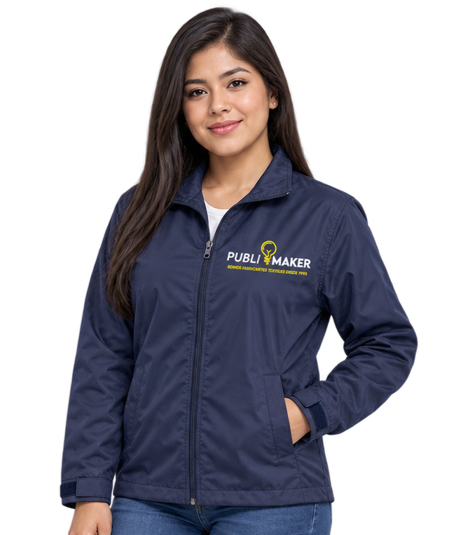 Casaca Taslan puesta por mujer