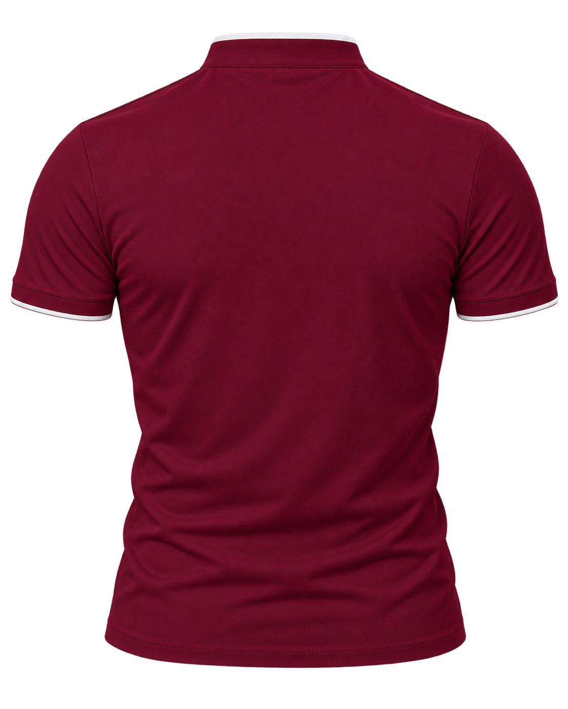 Polo Camisero Cuello Mao vista posterior